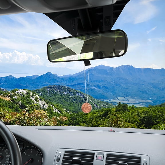 Homoyoyo 2Pcs Car Mirror Hanger Accessories for Rearview Mirror Decoration and Car Interior Styling