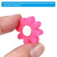 thumbnail image 4 of Uxcell Tennis Racket Vibration Dampener, 10 Pack Racquet Shock Absorber, Pink, 4 of 6