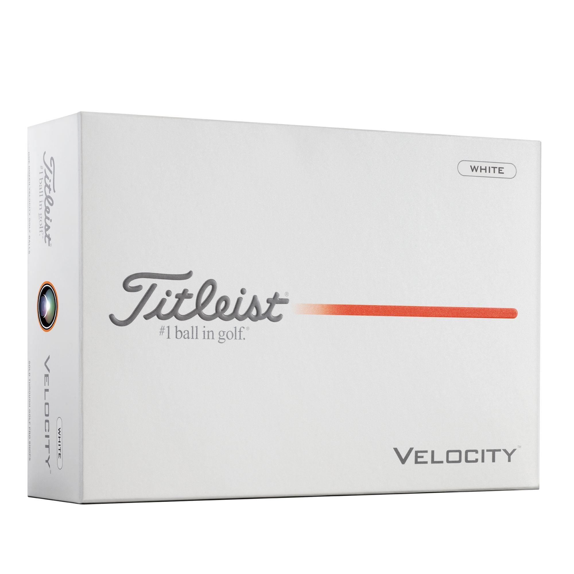 Titleist 2025 Pro V1x, 12 Pack, White, High Flight Trajectory