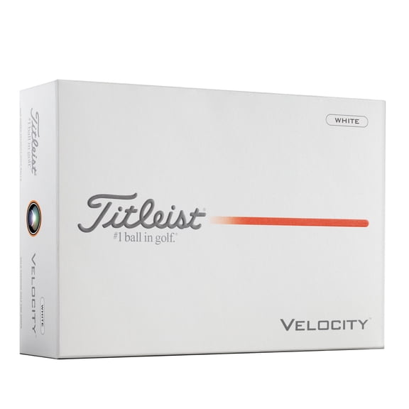 Titleist 2026 Velocity Golf Balls 12pk, White