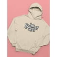 thumbnail image 3 of Buon Ferragosto Curvy Text Hoodie Women -Image by Shutterstock, Female Small, 3 of 4