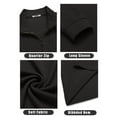 thumbnail image 6 of COOFANDY Men's Quarter Zip Up Pullover Lightweight Mock Neck Sweatshirt Casual Long Sleeve Polo Shirt, 6 of 10