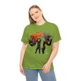 thumbnail image 5 of Unisex Heavy Cotton TShirt Rainbow Drawn Woman 005, 5 of 6