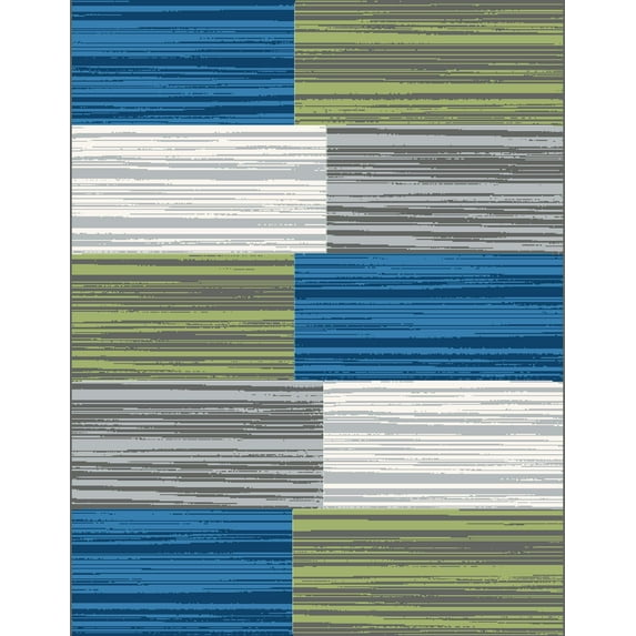 Modern Infinity 2X3.11 35024-9999 Multi Rectanglerug