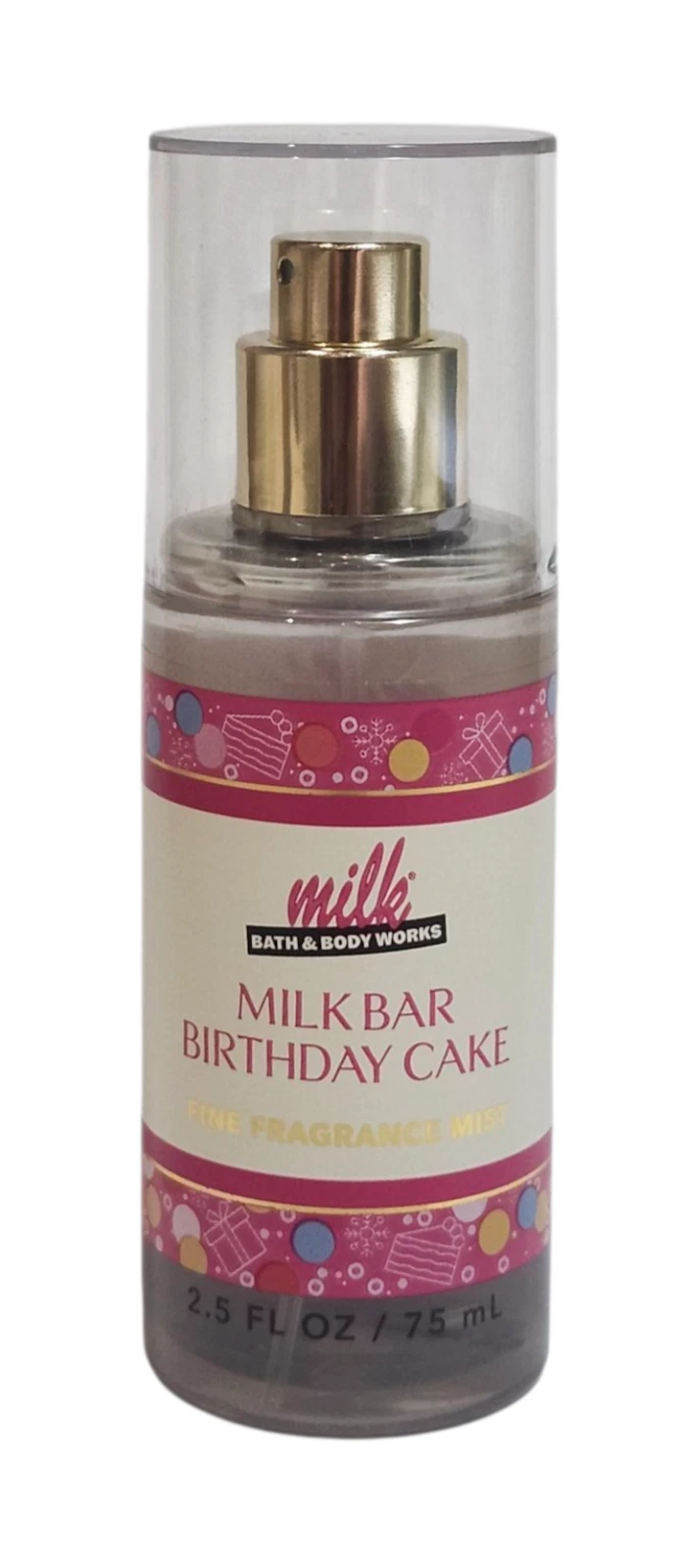 Bath & Body Works Milk Bar Birthday Cake Mist 8 fl oz 2 Pack