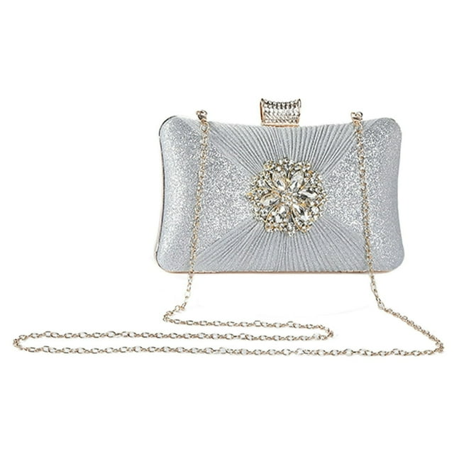 Sac de Banquet Grande Capacité Vintage Fleur Femmes Assistantes aux Banquets (Or)