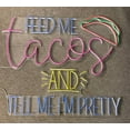 thumbnail image 4 of Glowneon Feed Me Tacos Neon Sign, Restaurant Wall Decor Signboard, 4 of 4