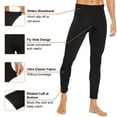 thumbnail image 3 of 2 Pack Mens Winter Thermal Underwear Long Johns,Fleece-Lined Thermal Bottoms Leggings Baselayer for Men, 3 of 6