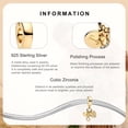 thumbnail image 4 of ROSIANNA 925 Sterling Silver Charm for Bracelets Gold Family Pendant Charm Women Bracelet Charm, 4 of 5