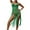 Green, variant on fatyb Womens Crochet Cover up Tassels Swimsuit Hollow out Coverup Sleeveless Bikini Beach Mesh Knit Dress