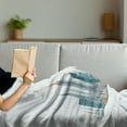 thumbnail image 3 of NYC Soft Flannel Fleece Throw Blanket, Megacity New York Big Apple Famous Landmarks Simplistic Cityscape Illustration, Cozy Plush for Indoor and Outdoor Use, 50" x 70", Multicolor, by Ambesonne, 3 of 5