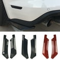 thumbnail image 1 of SPRING PARK 2Pcs Universal Car Rear Bumper Lip Spoiler Diffuser Splitter Scratch Protector, 1 of 7