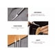 thumbnail image 4 of Herramientas Para Pelar Camarones, 4 Piezas Xtellar plateado, 4 of 4