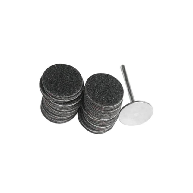 Sand Paper Replacement Pads For Electric Foot File Replaceable Sanding Paper 15mm 150Grit 50Pcs