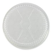 Boardwalk BWKROUND7CLID 7 in. Round Aluminum To-Go Container Lids, Clear - Pack of 500