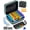 GREEN, variant on Monthly Pill Organizer 2 Times a Day with Portable Hard Shell Pill Cutter 31-Day Box Plastic Opening Pick Monthly & Weekly Stickers