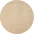 thumbnail image 1 of Ahgly Company Indoor Round Contemporary Brown Solid Area Rugs, 6' Round, 1 of 6