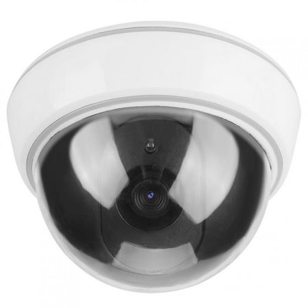 

Simulation Camera Dummy Security Dome Batteries Light Flashing Dummy Camera Libraries Warehouses Marketplaces For Parking Lots