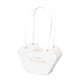 thumbnail image 4 of Bolsa de regalo con flores para baby shower, decoración navideña con asas. Bolsa de regalo floral. Blanco, 4 of 8