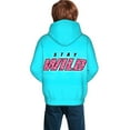 thumbnail image 2 of Ben Azelart Stay Wild Kids' Hoodie 3d Print Sweatshirt Soft Pullover Hooded With Big Pockets For Boys Or Girls Small, 2 of 8