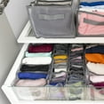 thumbnail image 5 of Eternal Living Wardrobe Clothes Organizer for Jeans Drawer Organizers for Clothing with Handle Foldable, 6 pieces, 5 of 5