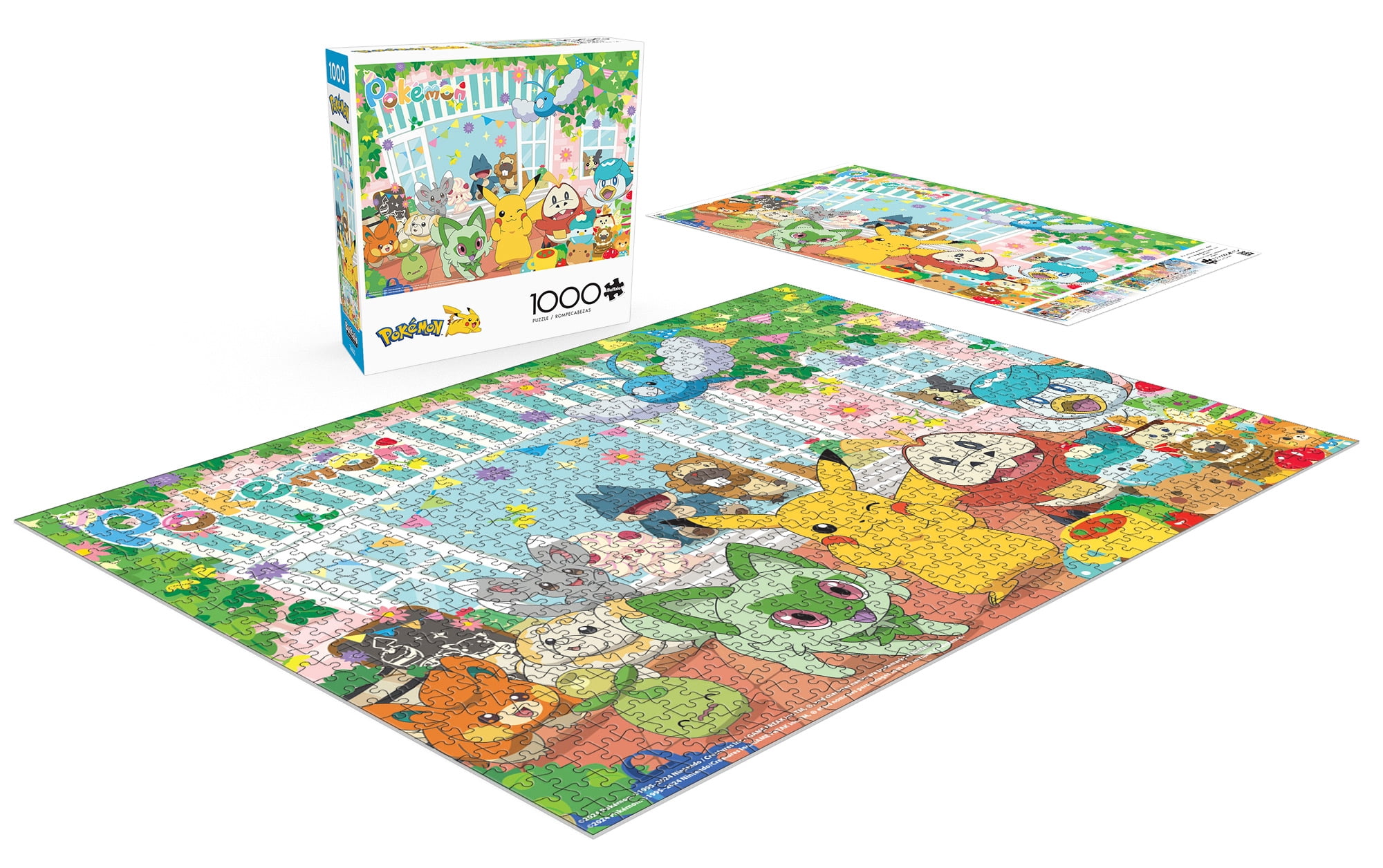 Buffalo Games Pokemon Happy Cafe 1000-Piece Interlocking Jigsaw Puzzle for Adults Ages 14+