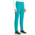 thumbnail image 4 of Infinity Women's Pull-on Scrub Cargo Pants with Mid-Rise Tapered Leg and 5 Pockets Plus Size, IN120A, 3XL, Teal Blue - 3X-Large,Teal Blue, 4 of 6