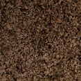 thumbnail image 7 of Maxy Home Bella Solid Brown 5 ft. x 7 ft. Shag Area Rug, 7 of 7