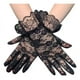 thumbnail image 2 of Guantes De Encaje Negros Elegantes Para Dama, 2 of 3