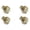 Gold, variant on TIELUTT Automatic Fire Extinguishing Candle Extinguisher Clip on Candle Guard Wick Flame for Putting Out Candle Flame Work Table Vice Grips Vice Clamps Padded Banner Holder Clips Table Clamp Metal Cl