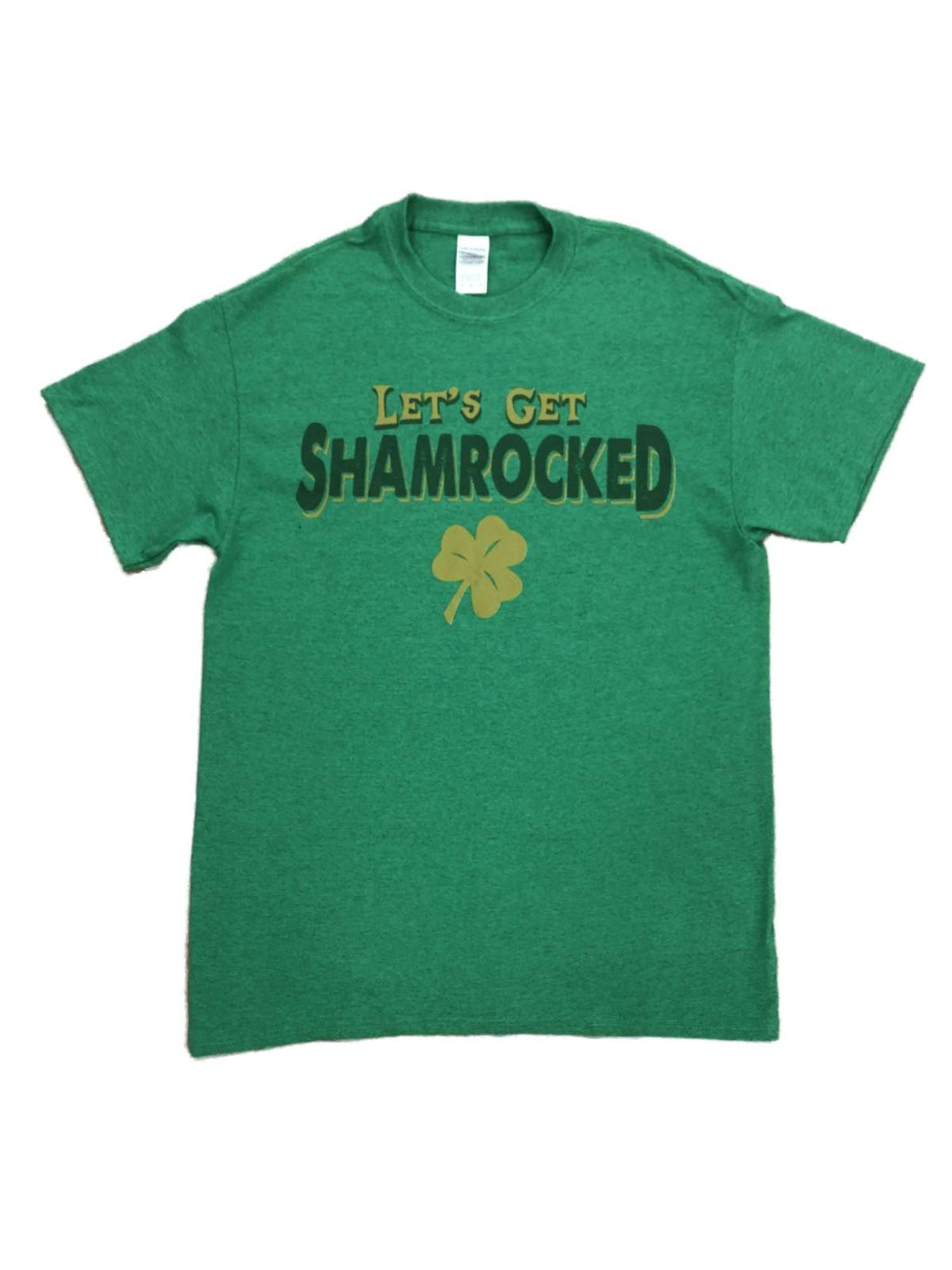 St. Patrick's Day - Mens Green Shamrock 