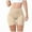 Khaki, variant on Fewfanhot Shorts Tummy Control Workout Gym High Waisted Running Yoga Compression Spandex Shorts for Women