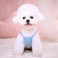 thumbnail image 3 of Ropa para cachorros de primavera y verano, sencilla, con tirantes finos de malla transpirable, ropa para perros pequeños y medianos de dos pies para mascotas y gatos, 3 of 6