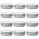 thumbnail image 1 of 20pcs 100 ml frascos de aluminio con tapa de cosméticos a prueba de fugas Cajas de crema blancas, 1 of 5