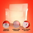 thumbnail image 2 of EVORETRO Lot de 100 Sacs Transparents de 2 Mil pour Bandes Dessinées – Pochettes Protectrices Durables pour Bandes Dessinées Régulières et Argentées et Rangement pour Collectionneurs, 2 of 5