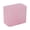 Pink, variant on Naierhg Cotton Pads Organizer Multi-purpose Dust-proof Transparent Visible Desk Independent Double-Compartment Storage Box for Bathroom