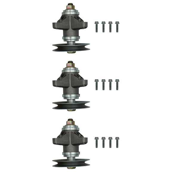RAParts 3PK Spindle Assembly Fits Cub Cadet Fits MTD 618-04129 618-04129B 918-04129B