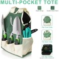 thumbnail image 7 of Fitfirst 30Pcs Garden Tools, Ergonomic Handle Tools, Heavy Duty Aviation Aluminum Gardening tools with Tote Organizer, Gift for Men & Women, 7 of 7