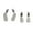 Multicolour, variant on Peggybuy 4pcs Metal Paddles for Xbox Elite Wireless Controller Series 2 Replacement Parts