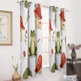 thumbnail image 3 of Cute Frog And Mushrooms Pattern Study Room Living Kitchen Bedroom For Blackout Curtain Printed 2 Panels, 3 of 6