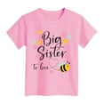 thumbnail image 4 of Hessimy Girls Shirts - Cotton Blend Short Sleeve Tops - Crewneck Cute Graphic Girls Tee Shirt Pack(Pink,9-10 Years), 4 of 4