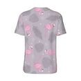 thumbnail image 3 of Haiem Hip Hop Hipster Baseball Jersey Button Down Shirts Sports Uniforms Men Women Jersey(Pink Flamingo,3X-Large), 3 of 9