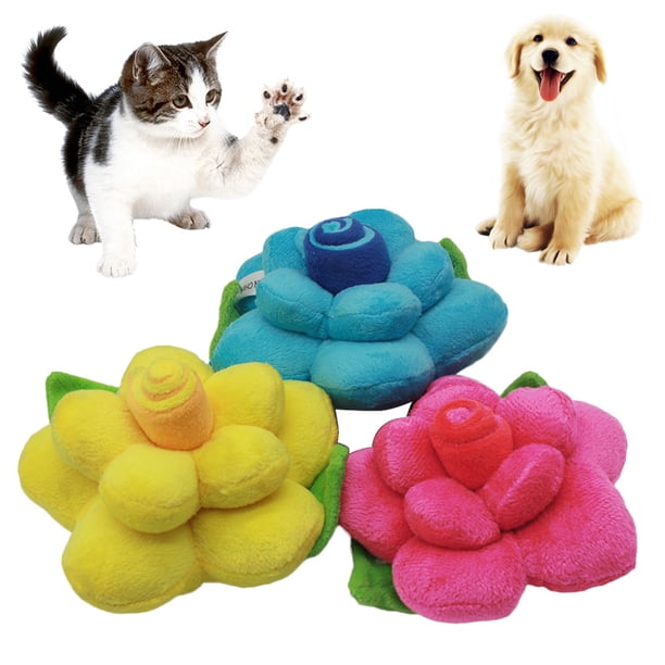 SPRING PARK Pet Dog Toys Puppy Funny Plush Rose Flower Shape Bite Resistant Squeaky Cat Toy Chew Dogs - Walmart Business Supplies SPRING PARK Pet Dog Toys Puppy Funny Plush Rose Flower Shape Bite Resistant Squeaky Cat Toy Chew Dogs - Walmart Business Supplies
