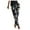 a-Black11, variant on VNKIDY Womens Floral Print High Waist Drawstring Elastic Waist Straight Leg Pants Casual Loose Fit Trousers For Summer Daily Wear Black XL