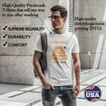 thumbnail image 5 of Greenyef Graphics I Paused My Game to Be Here Gamer Gift Funny Tee Men's T-Shirt Style-39 (White & Orange, X-Large), 5 of 6