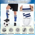 thumbnail image 5 of Hengguang 4 Pcs Soccer Shin Guards Set for Kids - Youth Protective Pads with 3 Pairs Socks, Lightweight Breathable Gear for Boys & Girls Ages 6-14, 5 of 7