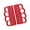 Red, variant on YIEMEEN Crosses Trainings Gym Grip Silicones Rubber Handle For Weight Lifting Deadlifts Enhances Grip Protecting Men Women