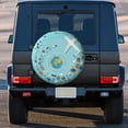 thumbnail image 3 of Kdxio Travelling on Airplane for Tire Cover Wheel Protectors Tyre Covers Weatherproof Wheel Covers Universal Fit for Trailer Rv SUV Truck Camper Travel Trailers 17 inch, 3 of 8