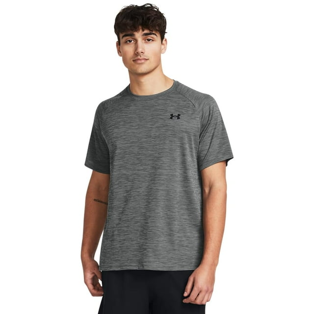 Camiseta Under Armour de manga corta con textura tecnológica para hombre