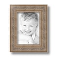 thumbnail image 2 of ArtToFrames 5" x 7" Ornate Silver with Bead Picture Frame, 5x7 inch Silver Wood Poster Frame (WOM-5076), 4 Pack, 2 of 7